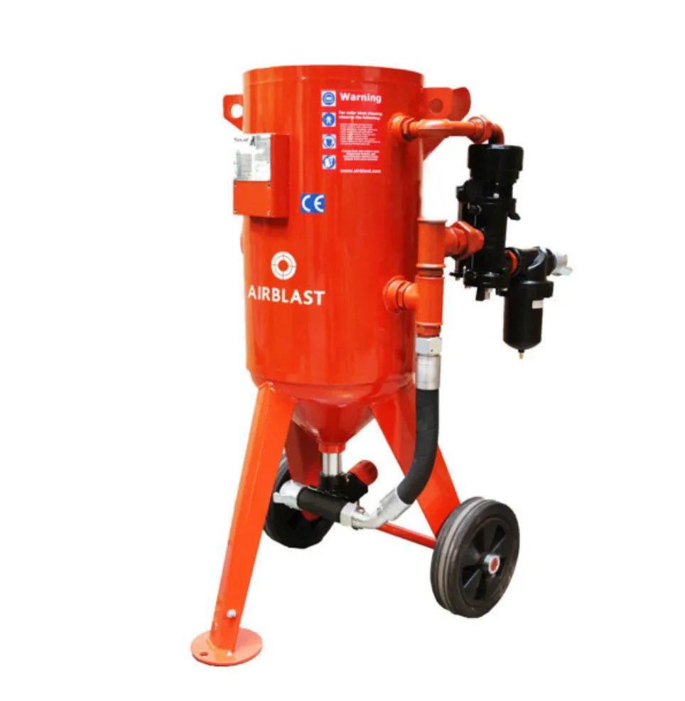 [AB-POT-50L] Airblast 50 L Blast Pot — with Screen & Cover