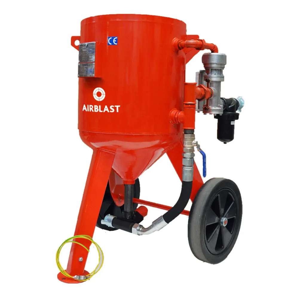 [AB-POT-100L] Airblast 100 L Blast Pot — with Screen & Cover