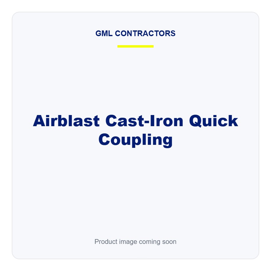 [AB-QC-CI] Airblast Cast-Iron Quick Coupling