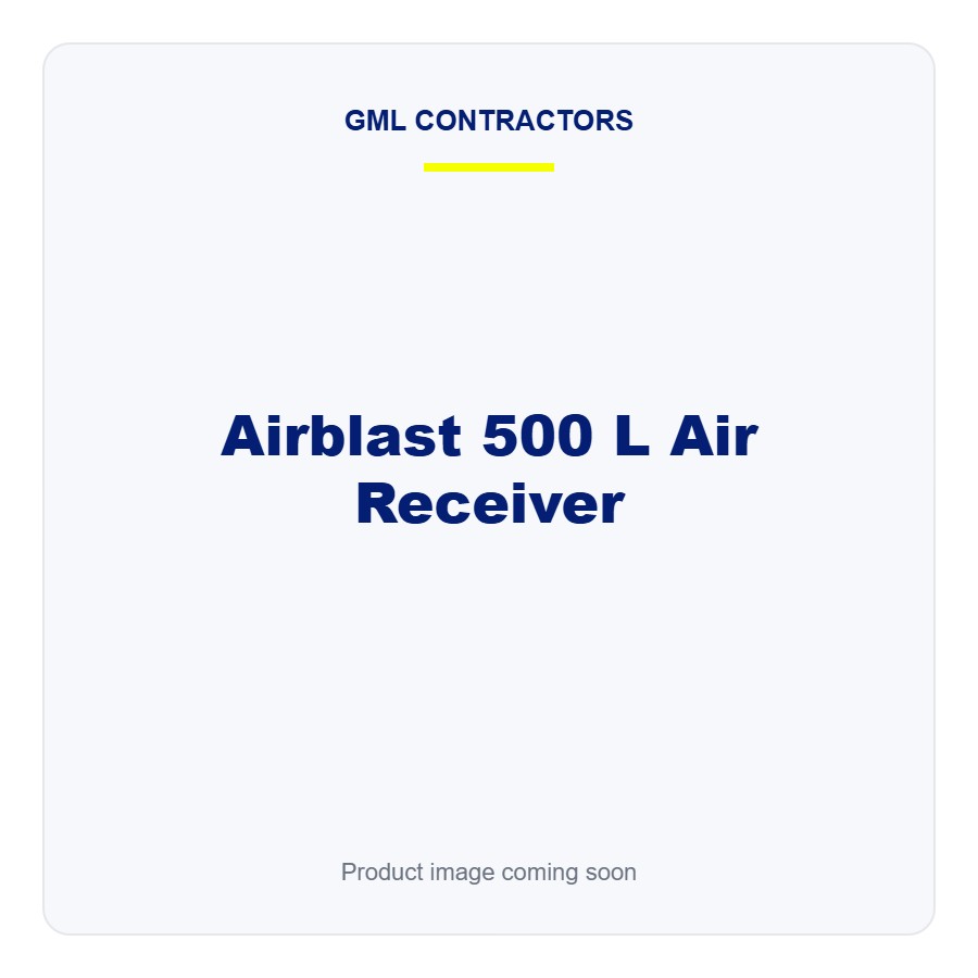 [AB-RCV-500L] Airblast 500 L Air Receiver