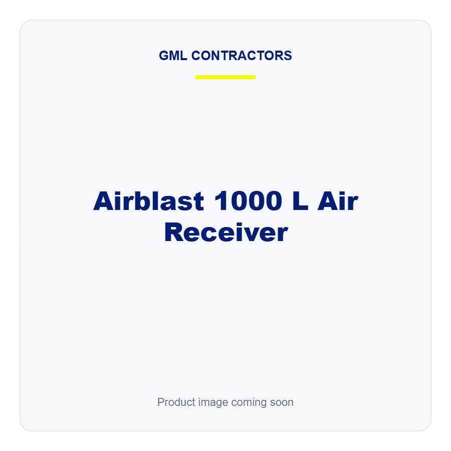 [AB-RCV-1000L] Airblast 1000 L Air Receiver